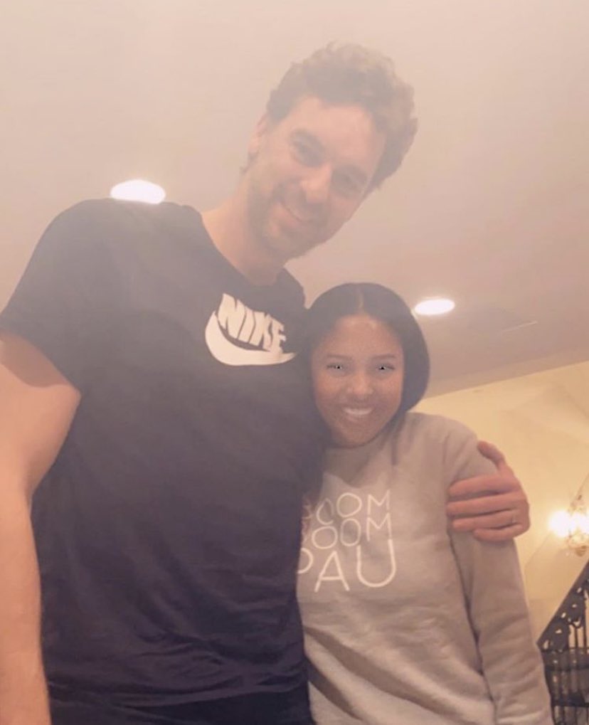 Pau Gasol spending time with Kobe’s daughters is a beautiful thing