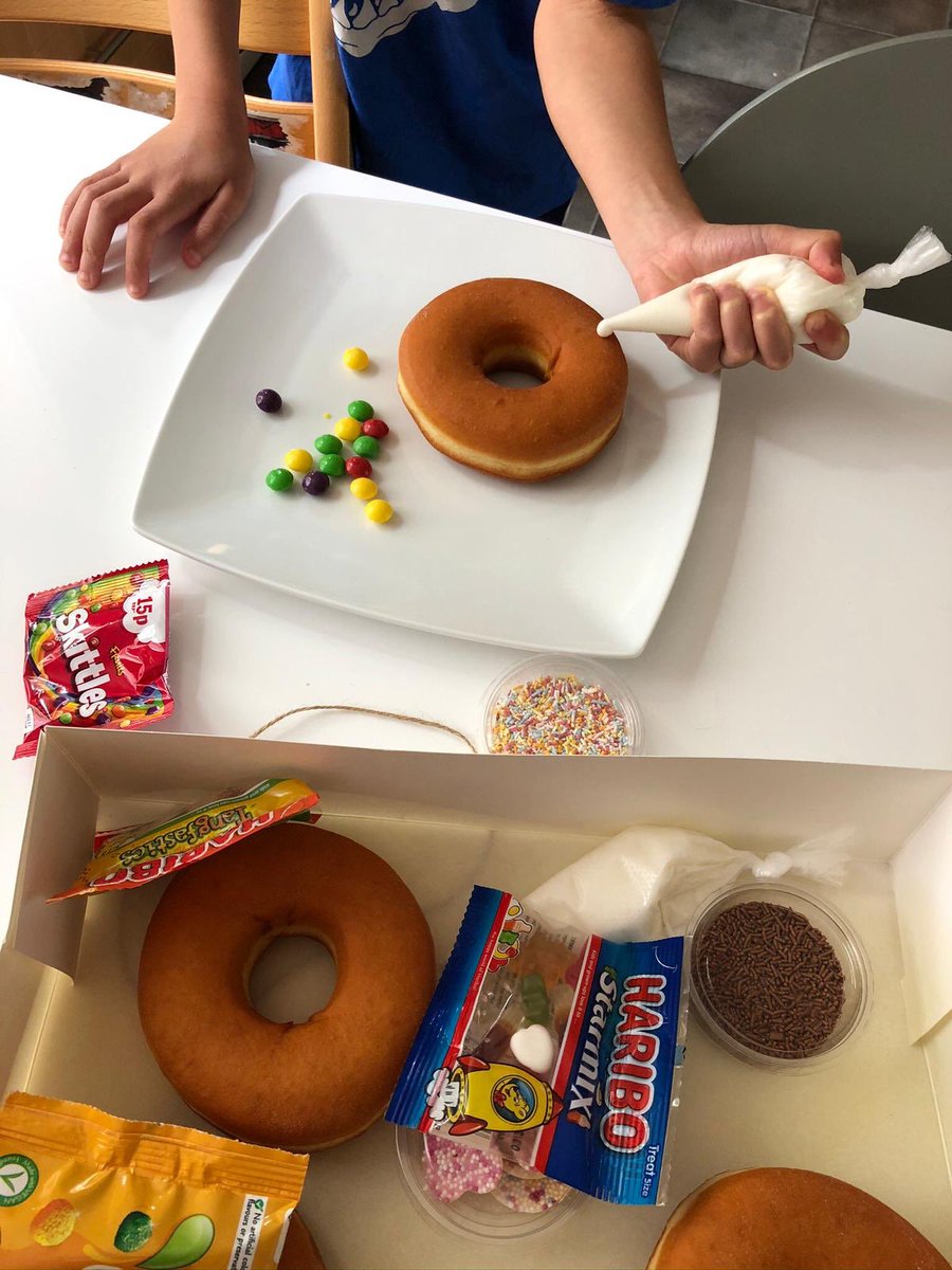 lovewestdulwich's tweet photo. Great to see local shops supporting each other 🙌 @Wigwamfamily trying out the donut kits from @DulwichBakery 🍩 have you tried them yet? Kids love them!! #lovewestdulwich #westdulwich #se21 https://t.co/5w5S6xeVyM