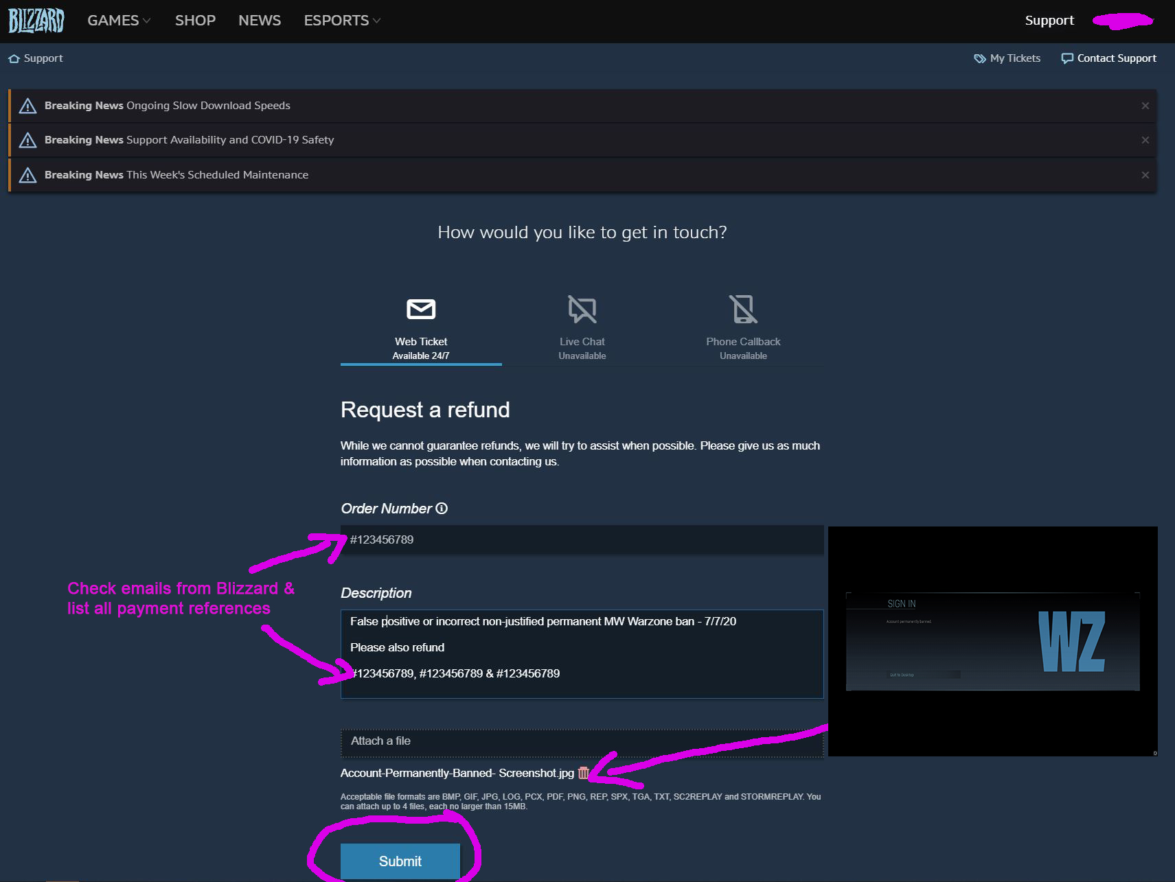 How to Get a Refund for a Battle.net Game
