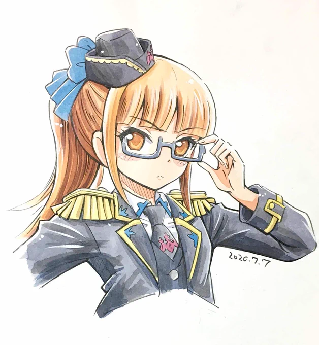 #ポニーテールの日 らしいのでアイドル検事みれぃ #プリパラ