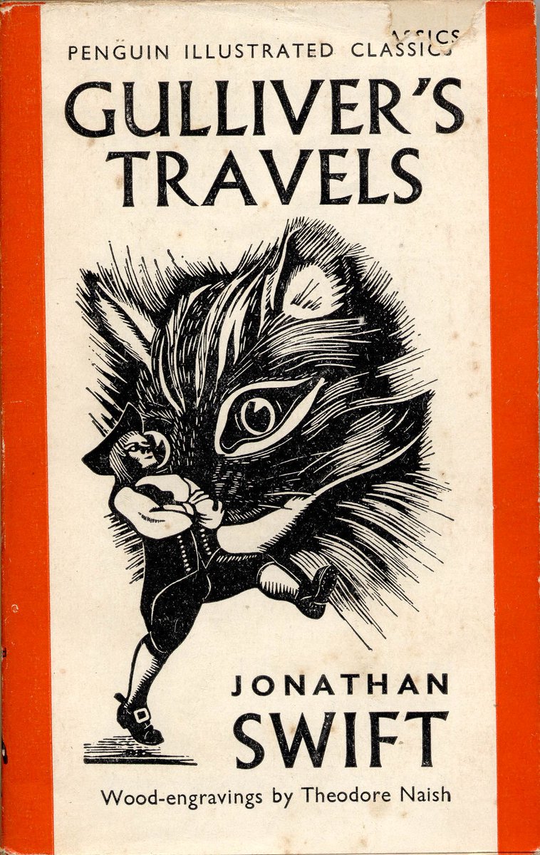 Some books did avoid using the Young grid: Penguin Illustrated Classics (1938) and the King Penguin hardback range (1939) both used cover illustration, and during the war years a range of slightly chaotic grids and typefaces were used on other titles.