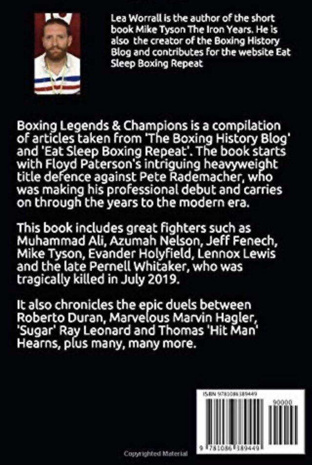 LeaWorrall's tweet photo. Boxing Legends & Champions is now #free until Saturday
๐ฌ๐ง https://t.co/7g0ayUAR96
๐บ๐ธ https://t.co/Nv2PVXe0Fq
๐จ๐ฆ https://t.co/G8HBPi60Ut
๐ฆ๐บ https://t.co/pdzh1JgblC
#Boxing #Boxeo #BoxingLegends #RingLegends #eBook #Amazon #Kindle #ReadingCommunity #WritingCommunity https://t.co/ScijEB6EKJ