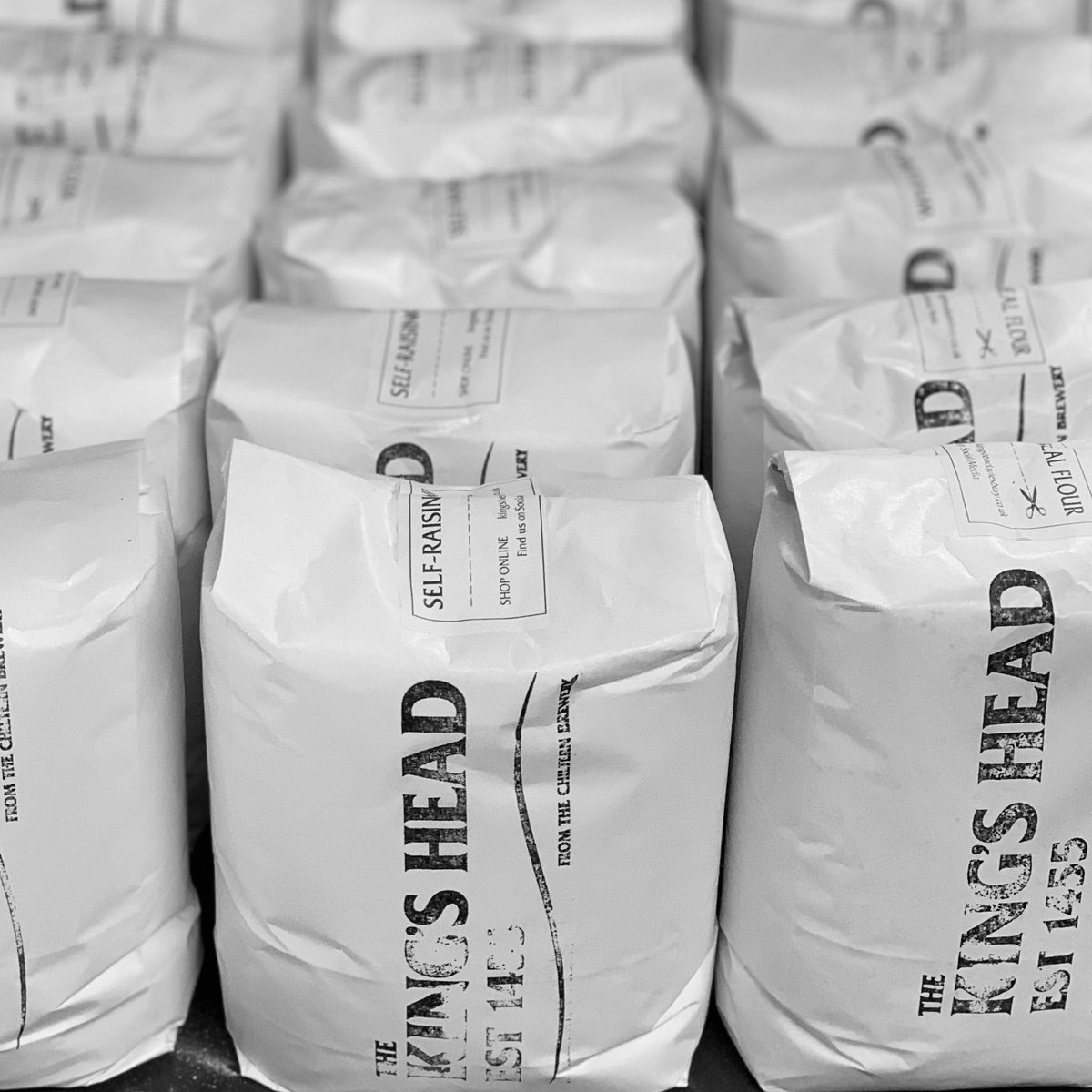 Kings_Head's tweet photo. Calling all bakers - we are still stocking flour. 
#baking #homebaking #baker #flour #bread #breadmaking #cake https://t.co/z91XCb5Rpj