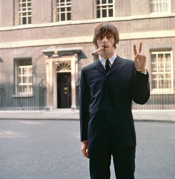 Happy 80th birthday Ringo Starr - good pose for a statue 