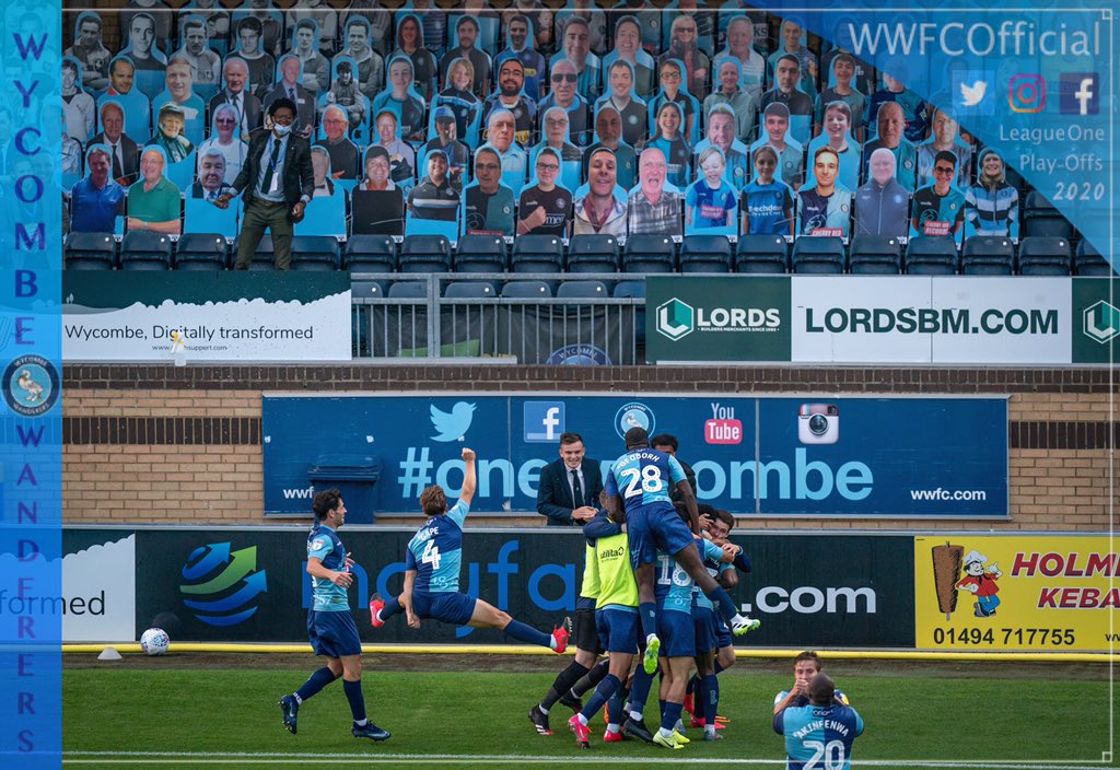 Fantastic game <a href="/wwfcofficial/">Wycombe Wanderers</a>! Here comes the Finals <a href="/wembleystadium/">Wembley Stadium</a>! Congratulations to all for the hard work and dedidcation of the entire Team #Chairboys 

Let's get this #Championship

#wwfc #football #onewycombe #playoffs #playofffinal