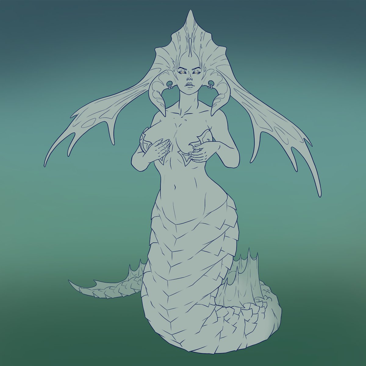 kanzass_art's tweet photo. Naga Siren. Can't stop doing dota2 fanarts :D #nagasiren #dota #dota2 #Dota2Art #Dota2Fanart #art #artwork #digitalart #sketch #nsfw #ns_fandom #18_art #fandom_18 #fandom21 #nsfw_art https://t.co/UQJovjQjdx