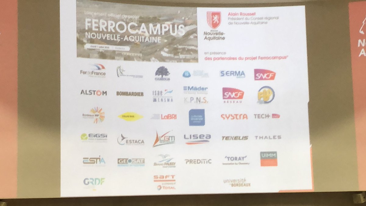 Lancement #FerroCampus <a href="/NvelleAquitaine/">Nouvelle-Aquitaine</a> - Les trains au gaz sont en plein essor dans le monde. Plusieurs dizaines de trains roulent déjà aux USA, Canada, Inde, Russie et plus récemment en Espagne et Allemagne. Une technologie mature et compétitive utilisant du #Biométhane local