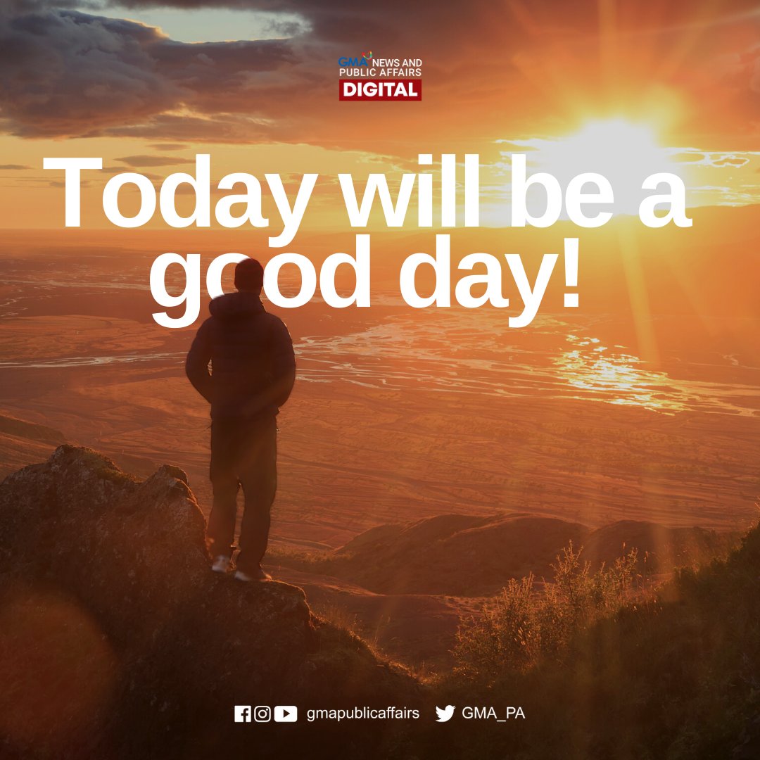GMA_PA's tweet photo. Don't let yesterday take up too much of today. https://t.co/eOy0c2nga2