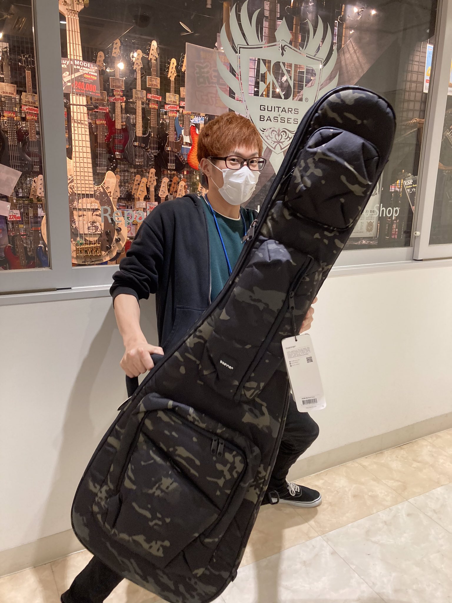 冬バーゲン☆】 basiner ベイシナー セミホロウ用セミハードギグケース