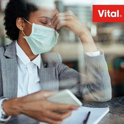 Vital_SA's tweet photo. Managing the stress of a global pandemic can take its toll on both your mental and physical health. 
So if you're struggling to keep it together in a world turned upside down, here are some easy ways to rediscover your balance: https://t.co/WQXZcyjMBc #HappinessIsVital https://t.co/dl2HUQWSt6