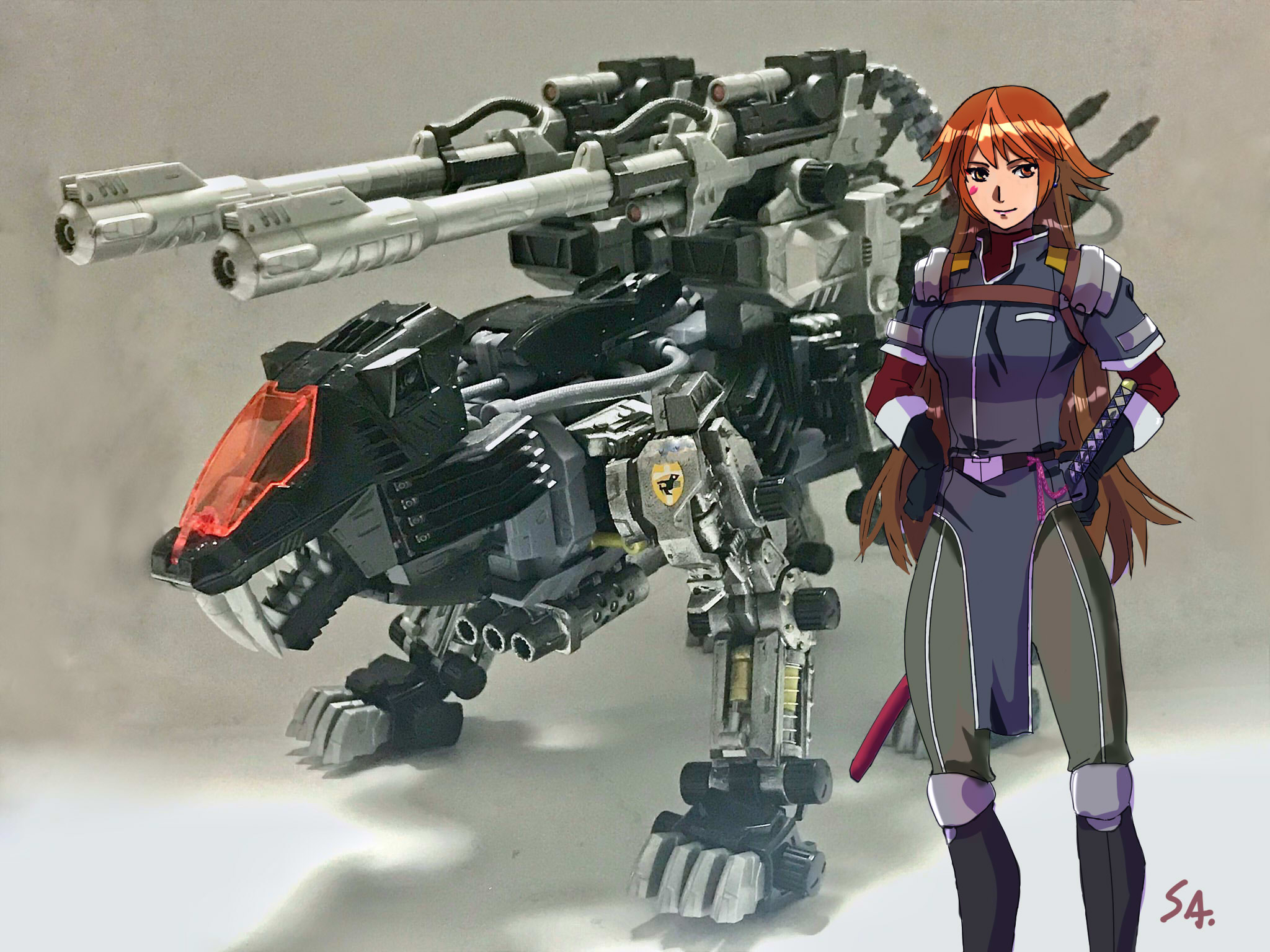 ゾイド シールドライガーDCS レオン仕様 レビュー】HMM シールド