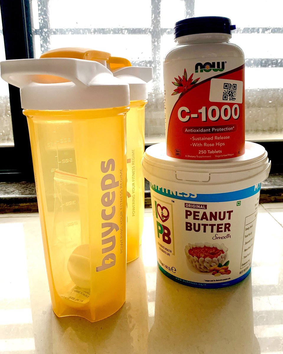 jyotimadnani's tweet photo. Thank you @Deven_buyceps for sending them during lockdown. Can’t wait to try all of them. #peanutbutter #buyceps #india #vitaminC @NOWFoods #antioxidant #protection #COVIDー19 #sippers #Immunity https://t.co/VUwLz6kk49