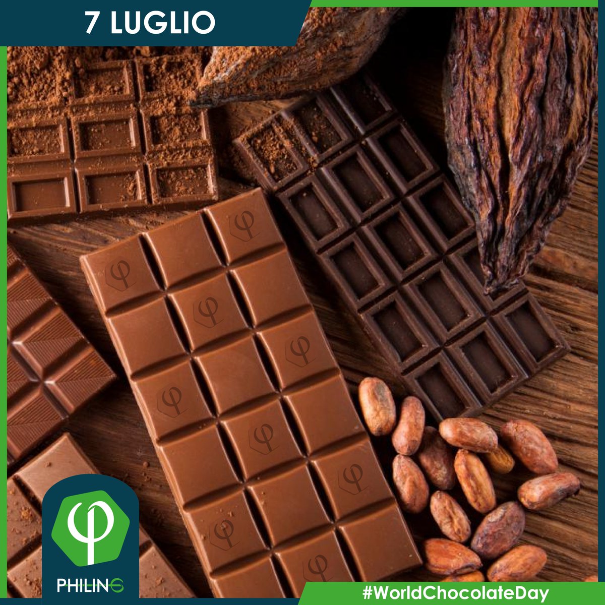 PhilingID's tweet photo. Antidepressivo, antiossidante, antitumorale e dannatamente buono‼️
Il 🍫 #cioccolato è un alimento staordinario e per questo tutto il 🌎 mondo #oggi lo celebra.

PS: tecnicamente è frutta 😉
_______
#Philing #worldchocolateday #giornatamondialecioccolato #7luglio https://t.co/Mi2xCTZpvv