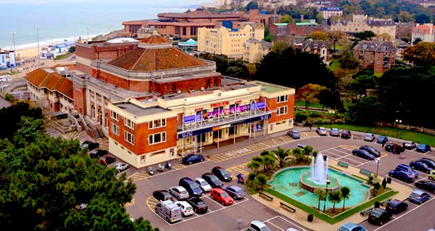 Art Deco beauty, and surrounded by one of the most gorgeous parks. Brilliant, beautiful, bad-ass Bournemouth Pavillion  @bhlivetickets 6/