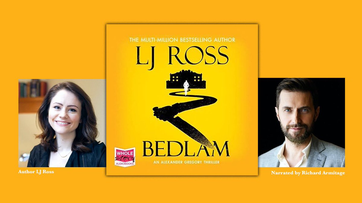 LJRossAuthor's tweet image. * OUT NOW *

The U.K. #1 bestseller is now available in audio, narrated by @RCArmitage - who did such a wonderful job, I managed to forget I’d been the one to write the story! Thank you 😊 

Get your copy here, folks: amazon.co.uk/Bedlam/dp/B07Z… @WFHowes @PRincolour