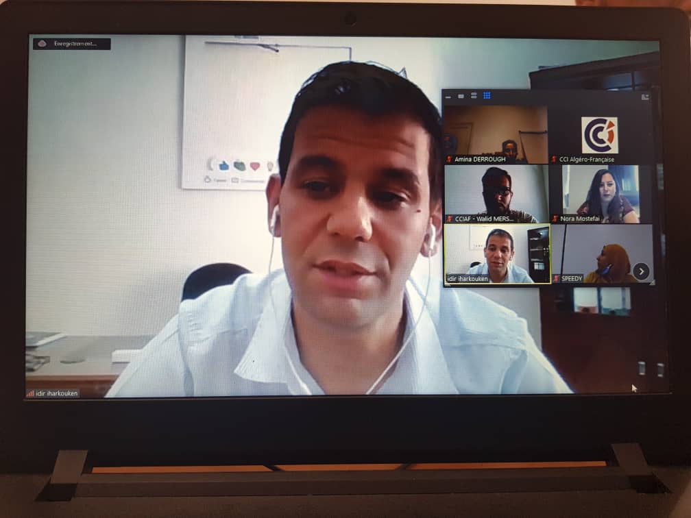 cciaf_actu's tweet photo. 👨💻👩💻Webinter CCIAF&Pigier Algérie
En ce moment,nos adhérents participent à une formation en ligne sur le thème:"Concevoir et piloter son plan #marketing #digital"
Une session instructive et riche en échanges et partages entre nos participants et notre intervenant.
@GroupePigier https://t.co/9ialEwpy7r
