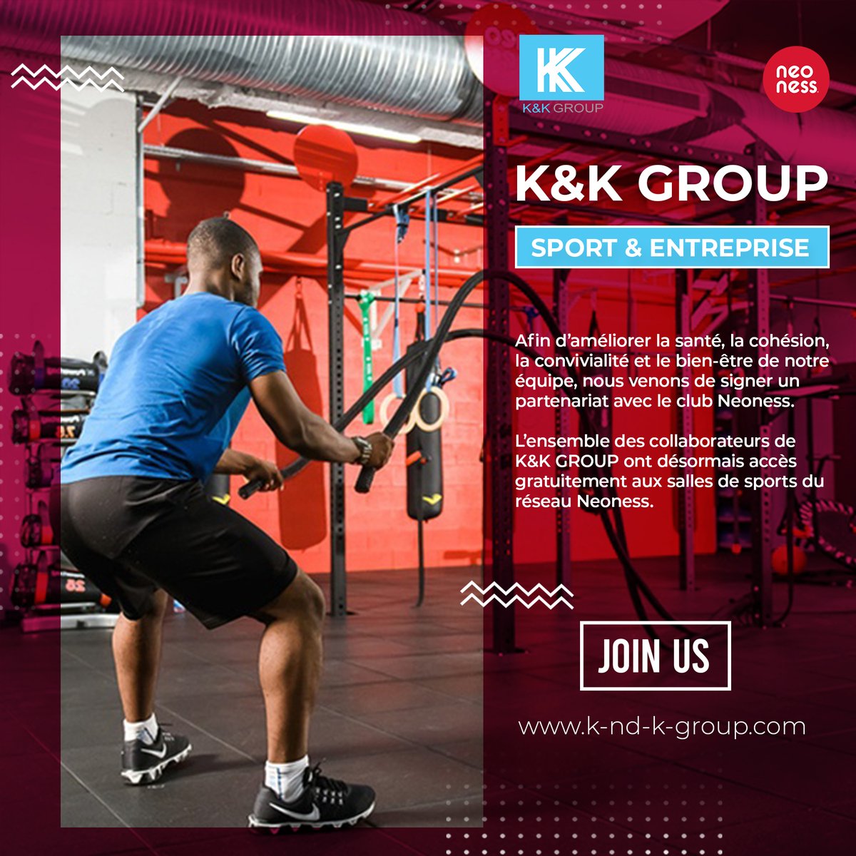 KKGr0up's tweet photo. Un esprit sain dans un corps sain...
#KKGROUP #NEONESS #WORKOUTMOTIVATION
JOIN US ! https://t.co/kkU8BCAZ82