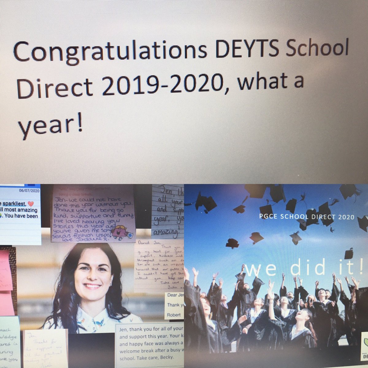JenRowanLancast's tweet photo. Final get together to say a huge congratulations to the DEYTS trainee teachers - it’s been a tough year but you’ve been sensational 🎉 @DerbyEarlyYears @jojobara26 @HelenD1983 https://t.co/mwvAoPcopO
