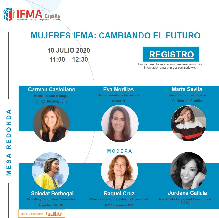WOW!! 😲😵🤩
✅"Mujeres IFMA: Cambiando el futuro"
🔊No pierdas la ocasión de escuchar a estas GRANDES MUJERES hablar sobre todo... #FM, #Liderazgo, #Igualdad, #Diversidad, #Economía, #Empresas, #Futuro...
🗓️Viernes 10/07⏰11:00h
No te la pierdas!😉
👉 us02web.zoom.us/meeting/regist…