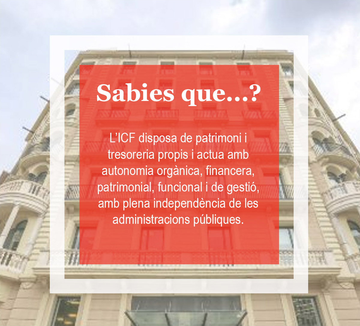 Com a entitat financera #pública, el finançament de l'#ICFcat procedeix fonamentalment dels mercats domèstic i internacional, via crèdit bancari i emissions de deute.
