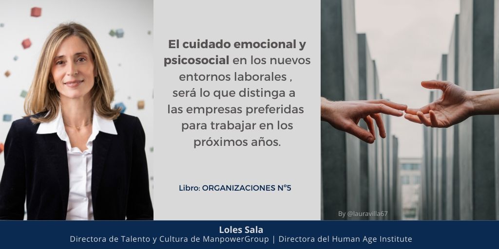 ¿Qué pasaría si en los nuevos entornos laborales  el cuidado hacia los otros formara parte de nuestras conversaciones, decisiones y acciones más que nunca? Lo comparto en mi libro #organizacionesN5 @HumanAgeInsES 
amazon.es/Organizaciones…