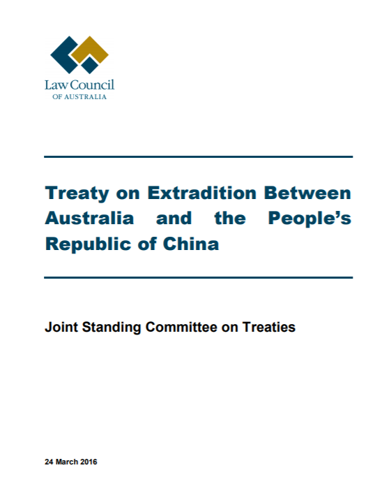 2. I prepared some of this as background 1 week ago, but it wasn’t used. Anyone in Australia should be worried.For context, I have done advocacy against the Australia-China Extradition Agreement  @lawcouncil & Hong Kong Extradition proposals  @justicecentrehk.