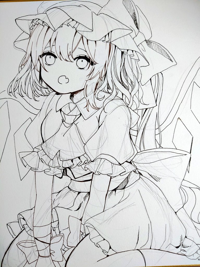 フランちゃんの線画