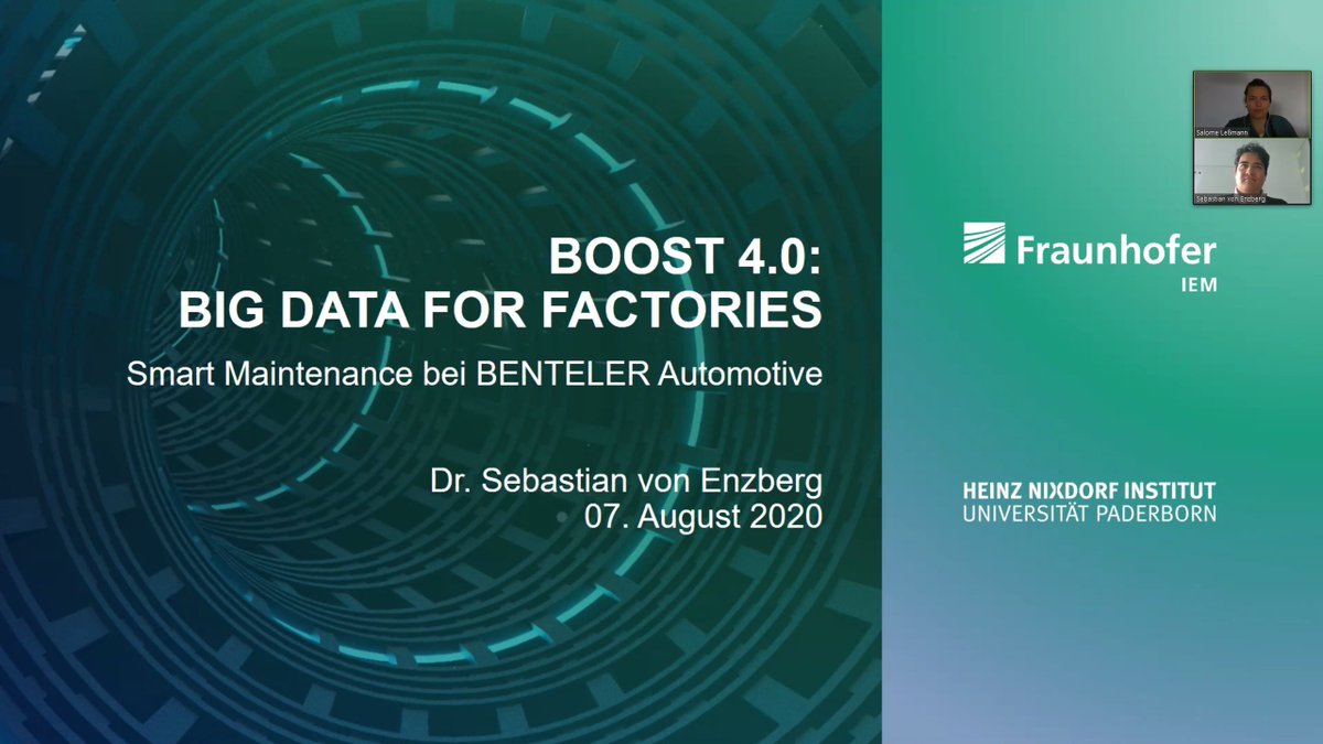 itsOWL_Global (@itsowl_global) on Twitter photo Thanks <a href="/SvEnzberg/">Sebastian v Enzberg</a> for explaining the concept of @boost4_0 and the learnings from the project in terms of Industrial Data Science and Predictive Maintenance.
@FraunhoferIEM, <a href="/EngAtlantis/">ATLANTIS Engineering</a>
#smart #maintenance #industrial #analytics Thanks <a href="/SvEnzberg/">Sebastian v Enzberg</a> for explaining the concept of @boost4_0 and the learnings from the project in terms of Industrial Data Science and Predictive Maintenance.
@FraunhoferIEM, <a href="/EngAtlantis/">ATLANTIS Engineering</a>
#smart #maintenance #industrial #analytics