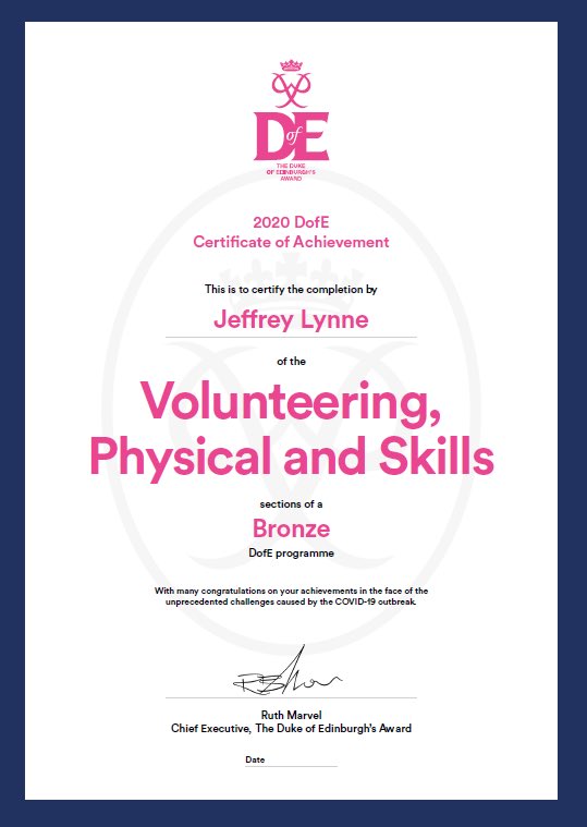 DofE_Caroline tweet media