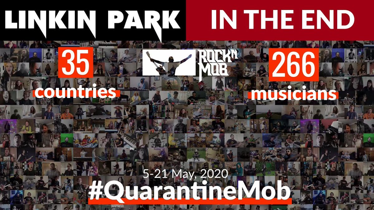 BigRock_Roll's tweet photo. RocknMob divulga versão de "In The End", do Linkin Park
https://t.co/ZPvvpqYJRD
#Rocknmob #Quarantinemob #LinkinPark #BigRockNRoll @RocknMob https://t.co/KfR4qshmd8