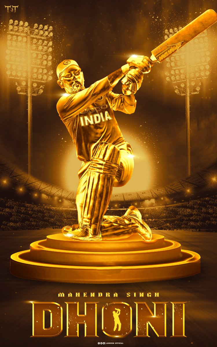 IamMSdian_'s tweet photo. Demigod 💥

#HappyBirthdayDhoni https://t.co/lmEwVm6ysn