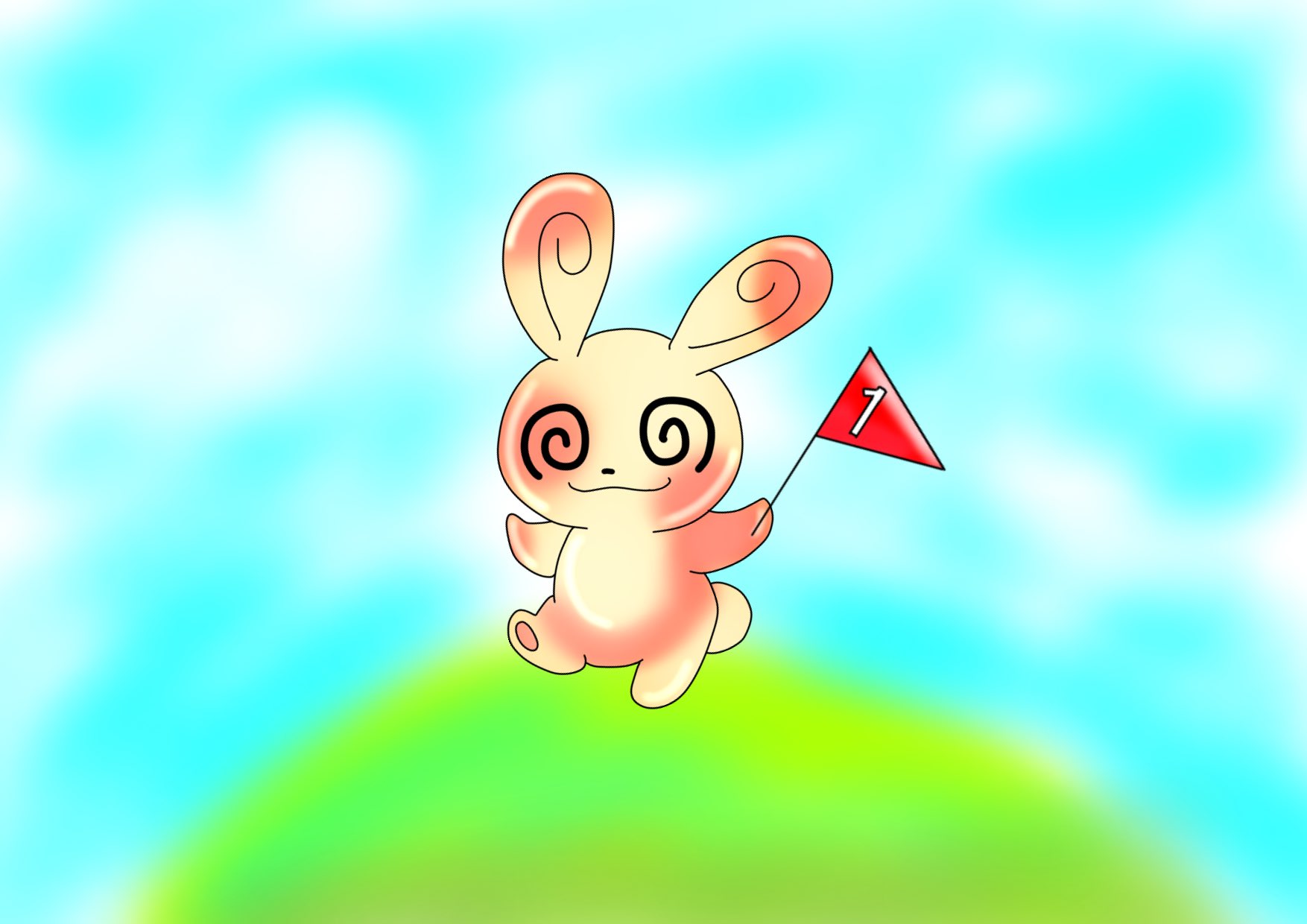 ことみん まったりちゅう 丘の上のうさぎ ポケモンgo パッチール T Co Gypgm7rxza Twitter
