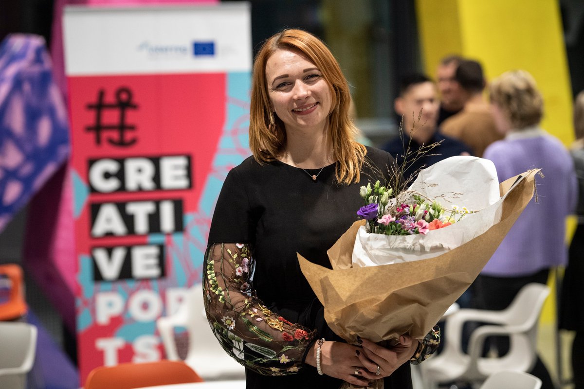 ccicontactdesk's tweet photo. The Latvian company Ette Tete, presented by Linda Riekstiņa-Šnore, won the international competition "Pitching for a Better Baltic Sea". The competition was developed in regards to #CreativePorts.
https://t.co/TgqO0Z0Re8
Photo © Gorm Branderup https://t.co/NUz2hB82Vh