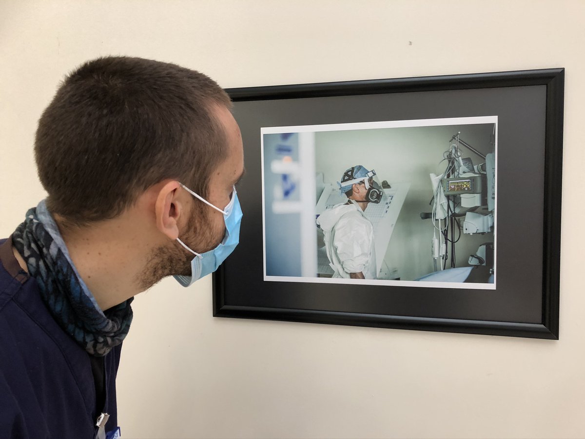 A gallery of striking images showcasing some of the extraordinary work carried out by the #JamesCookHospital intensive care team during the #coronavirus pandemic has been launched by photographer and teaching fellow Matthew Jones. <a href="/CareInACrisis/">CareinaCrisis</a> southtees.nhs.uk/news/staff/car…