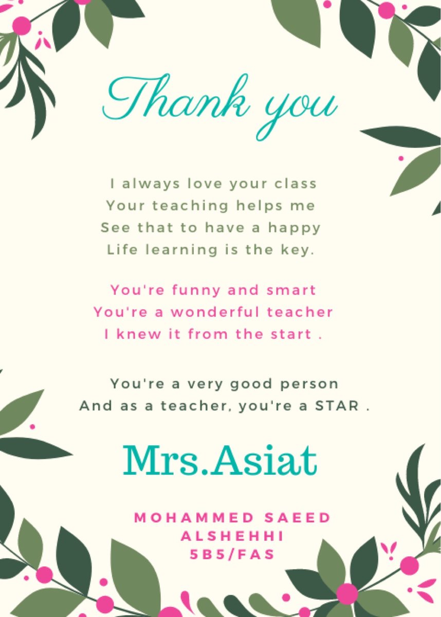 #MIEExpert Teaching isn't just a profession but my passion, #studentvoice like this increases the passion <a href="/msonenote/">Microsoft OneNote</a> #makecode <a href="/MicrosoftTeams/">Microsoft Teams</a> <a href="/MicrosoftEDU/">Microsoft Education</a> @Flipgrid <a href="/nearpod/">Nearpod</a>