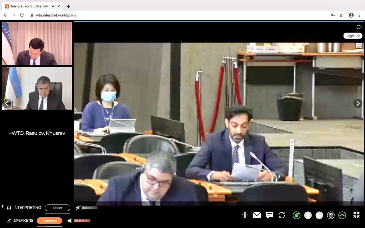 MohammadHaqjo's tweet photo. #Uzbekistan has renewerd its #WTO accession process after 15years of stalemate. I welcomed it on behalf of the g7+ WTO Accession group as well as in my national capacity as the Permanente Representative of Afghanistan to WTO. https://t.co/efEeuj6mEM