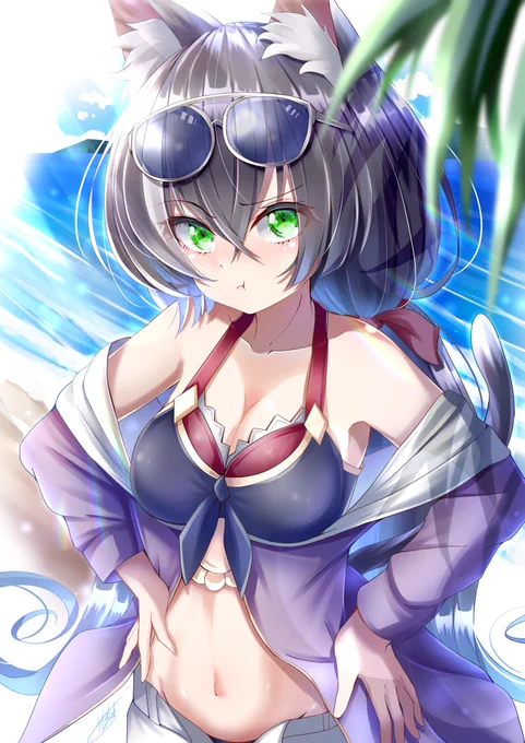 な、なにジロジロ見てんのよ…///
#プリコネR 