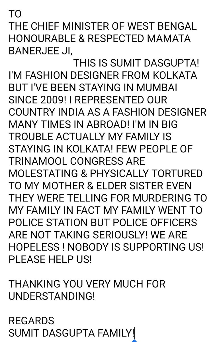 sumitdasgupta_'s tweet photo. @MamataOfficial https://t.co/HamMxcSqFE