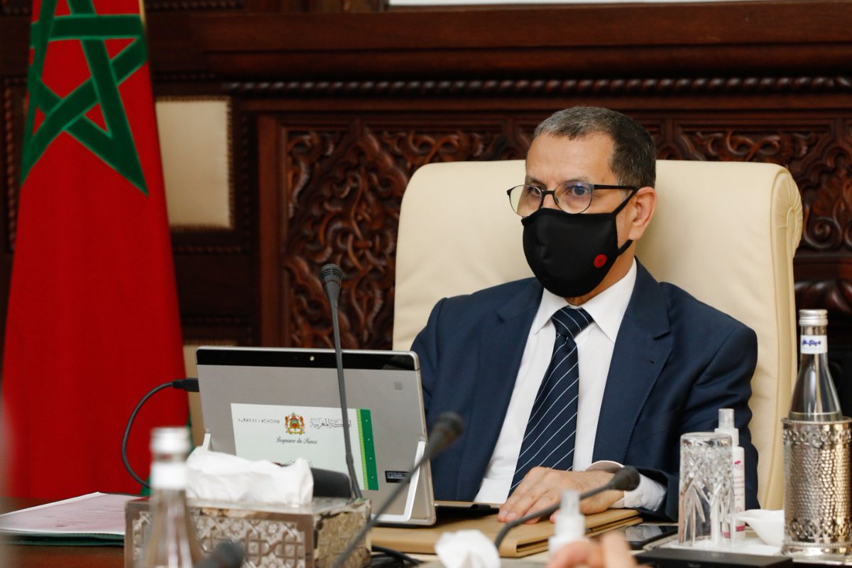 أترأس بعد زوال اليوم اجتماعا لمجلس الحكومة لدراسة مشروع قانون المالية المعدل برسم 2020، المنطلق من ثلاثة مرتكزات لتجاوز آثار الأزمة المرتبطة بجائحة كوفيد-19، 
ويتعلق الأمر بمواكبة الاستئناف التدريجي للنشاط الاقتصادي، والحفاظ على مناصب الشغل، وتسريع تنزيل الإصلاحات الإدارية.