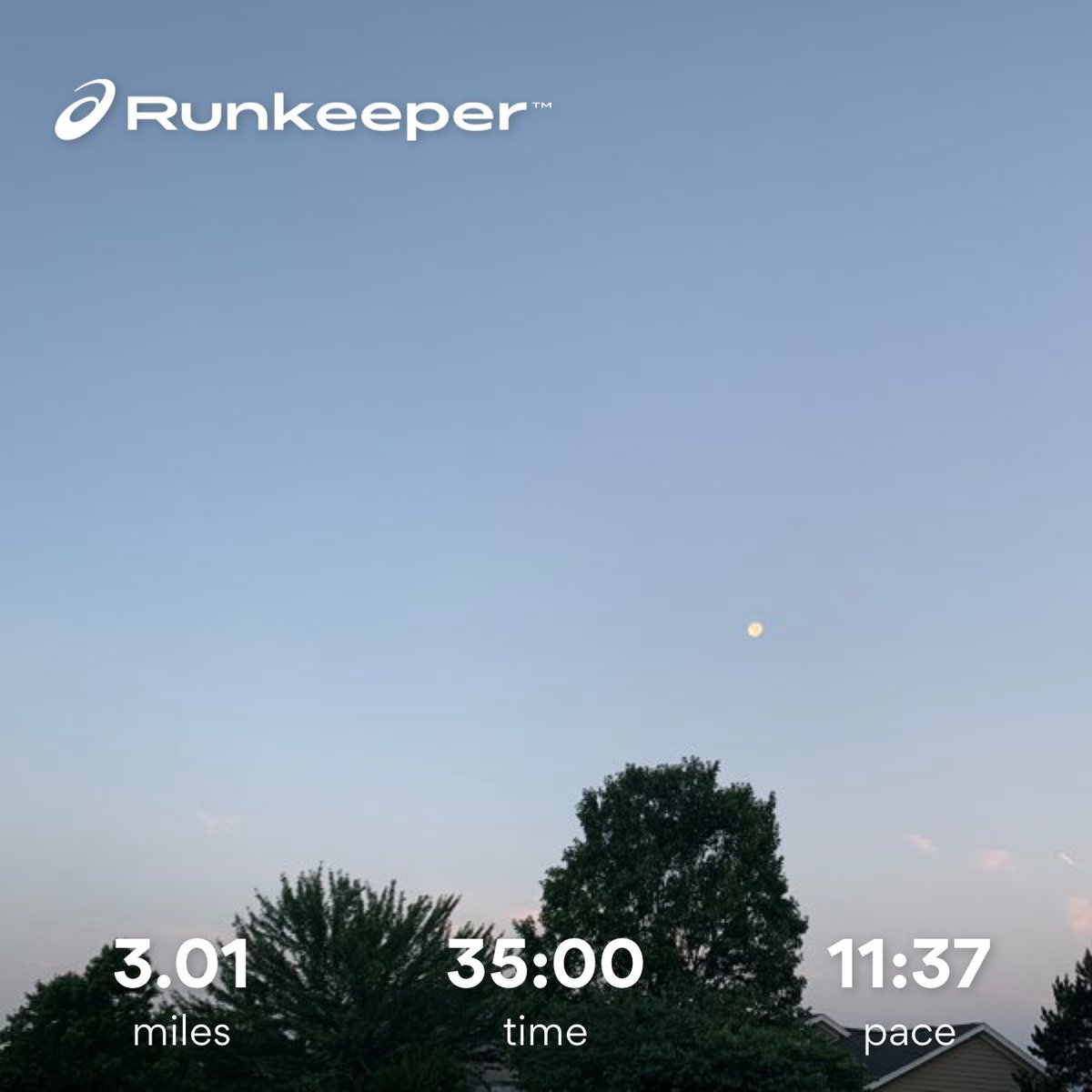 After vacation run before it gets too hot #runningtolose