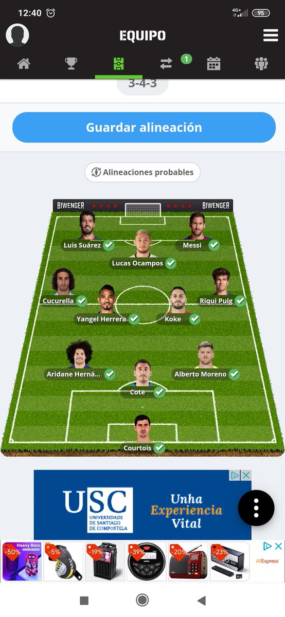 Tamy2716's tweet photo. Como lo veis ,algún cambio,gracias de antemano @JornadaPerfecta @VBiwenger @DudasFootball @oTinie @AsesorMCF @tuasesorfantasy @TotalFantasy @ConsultorLFM https://t.co/G6V3pslQ6l