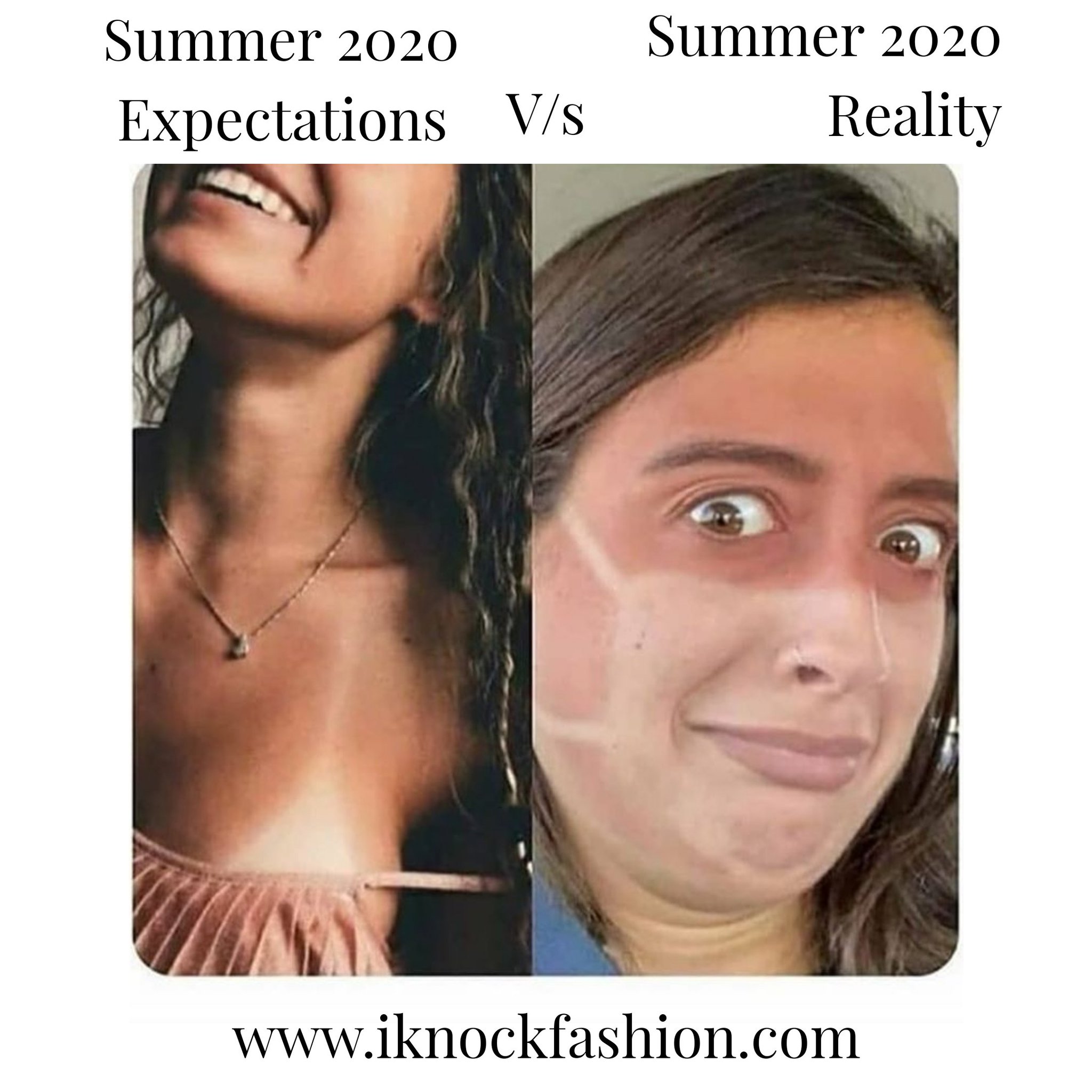 I Knock Fashion Meme Of The Day Meme Memes Memesdaily Memes Coronavirus Covidー19 Masks 1billionviews Expectationvsreality Tan Tanning Skintan Blogger Beauty Iknockfashion Elloracreationspvtltd T Co Mqdt8moqly