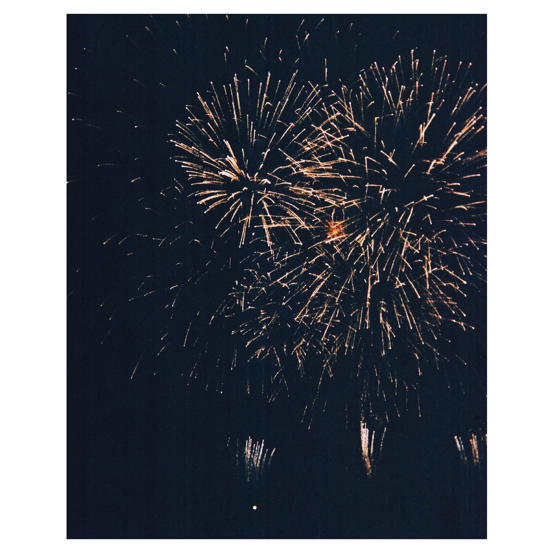 ゆるカメ写真部 番外編 わたしの写ルンです 七夕の今日 星空が見られそうにないのでいつかの花火を 1日も早くいつもの日々が戻ってきますように ゆるカメ写真部 ゆるカメ シャッター押すだけ 七夕 花火 写ルンです フィルムカメラ