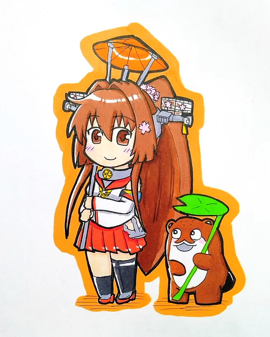 今日はポニーテールの日らしいので過去絵を…
#ポニーテールの日 