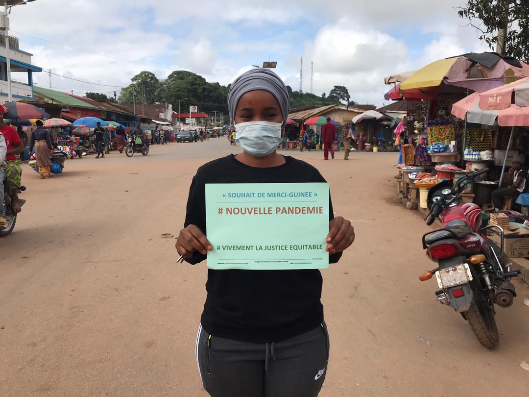 Saliou16camara's tweet photo. La plateforme #MERCI_Guinée souhaite que la #justiceEquitable soit la #nouvelle_pandémie. @mcoule @M_Koulibaly @foulasodji @LamineGUIRASSY @ https://t.co/2OajCdYmpB