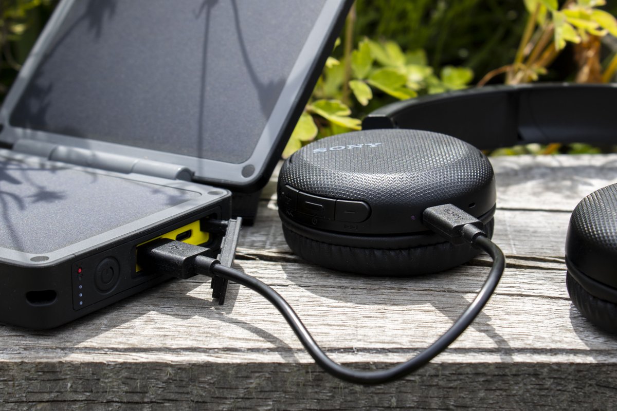 The Solar Adventurer II will allow you to charge your wireless headphones if you're running low and want to continue to listen to your music 🔋

#explore #recharge