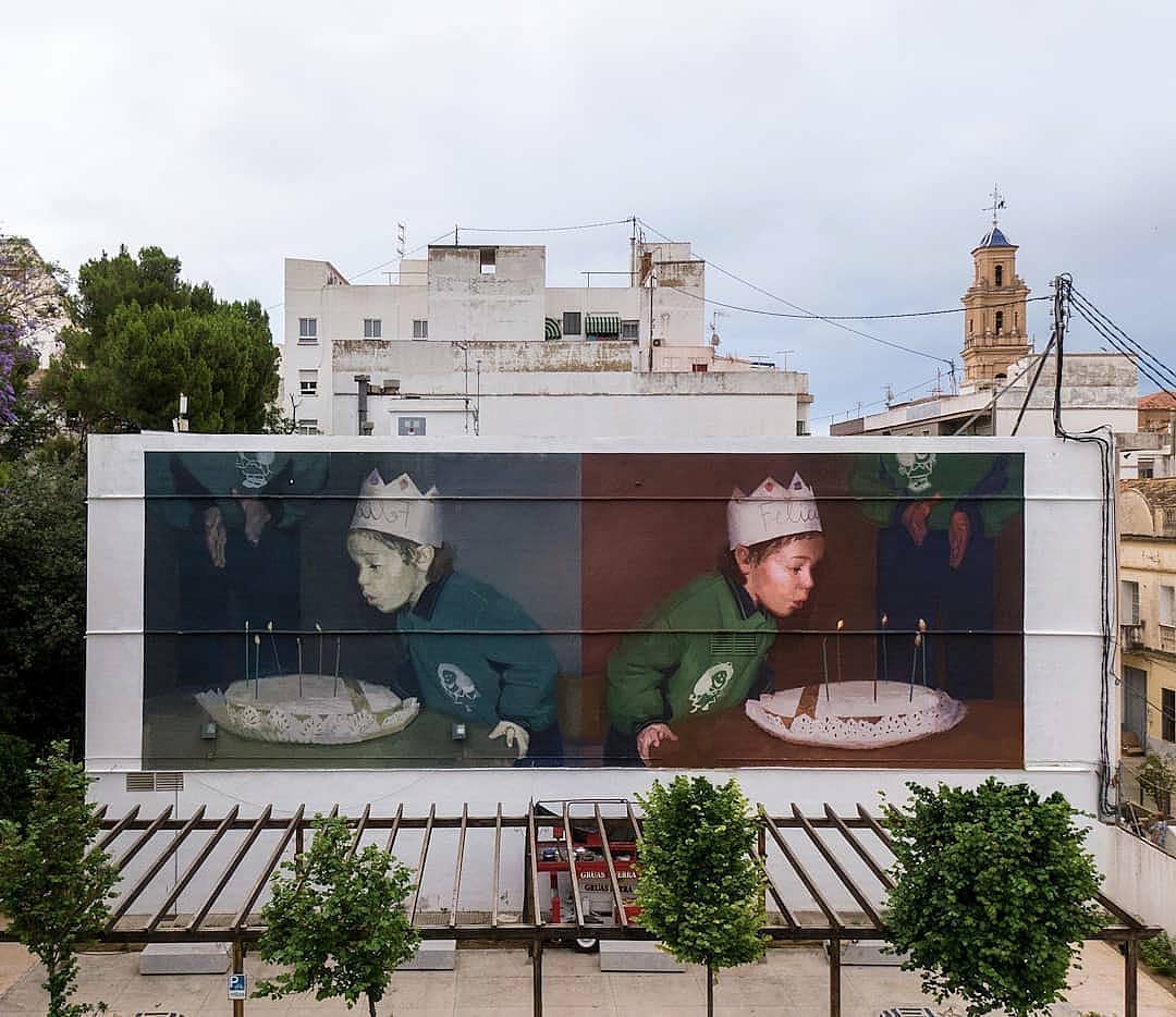 brababella's tweet photo. #Streetart by #ElizaCapdevila @ #Gandia, Spain, for #SerpisUrbanArtProject
https://t.co/35DO1P6Ngz #arteurbana #urbanart #murals #muralism https://t.co/LCuQMxG3Ji