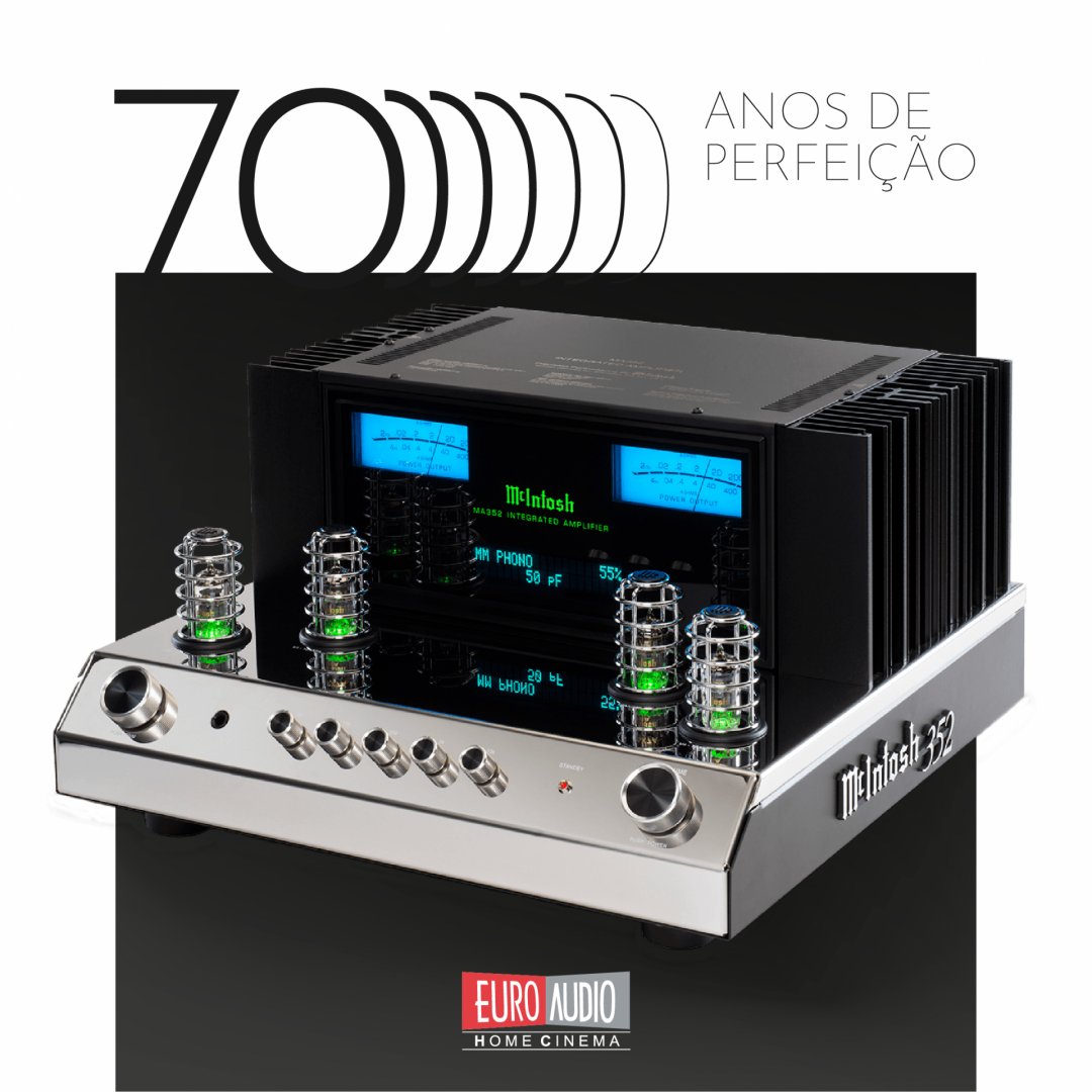 A McIntoshi fabrica toca-discos e amplificadores há mais de 70 anos, e de lá para cá a tecnologia ficou mais avançada mas a qualidade permanece a mesma: excelente! 

#McIntosh  #IntegratedAmplifier #DigitalMusic #MusicLover #HiFi #LuxuryHiFi