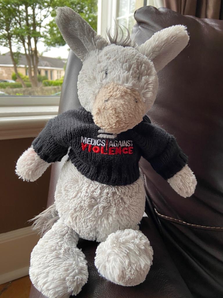 Medics Against Violence (@mavscotland) on Twitter photo One of our <a href="/MAVscotland/">Medics Against Violence</a> bears had a pal who was a bit chilly this morning so he’s leant him his jumper One of our <a href="/MAVscotland/">Medics Against Violence</a> bears had a pal who was a bit chilly this morning so he’s leant him his jumper