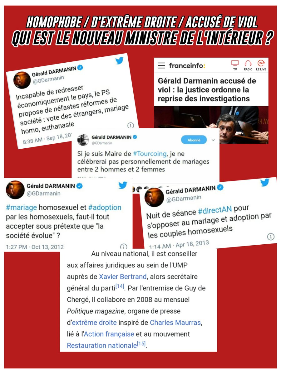 Lille Insurgee On Twitter Qui Est Darmanin Le Nouveau Sinistre De L Interieur Maire De Tourcoing Et Nouveau Premier Flic De France Qui Est Gerald Darmanin Https T Co Efkyqurvyt